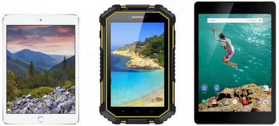 VKworld-V6-Rugged-Tablet-vs-iPad-mini-vs-Nexus-9