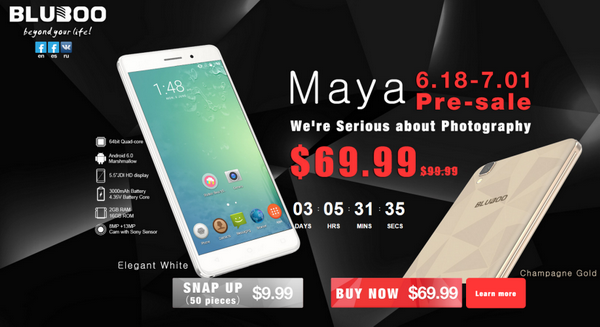 Bluboo Maya