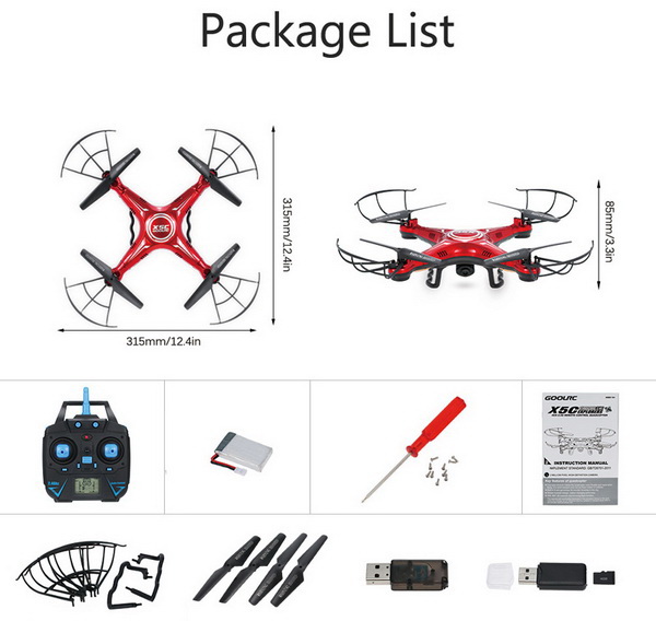 GOOLRC X5C