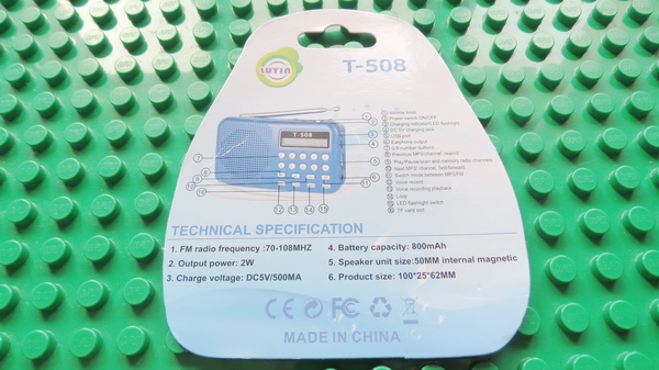 T-508 FM Radio Portable Mini Speaker
