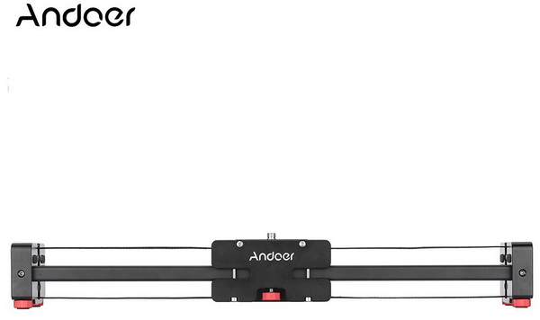 Andoer V2-500 Compact Retractable Track Dolly Slider