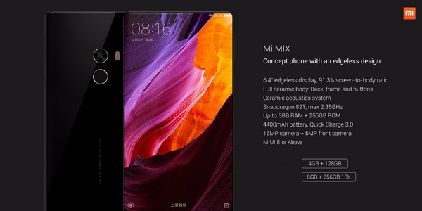 Xiaomi Mi MIX
