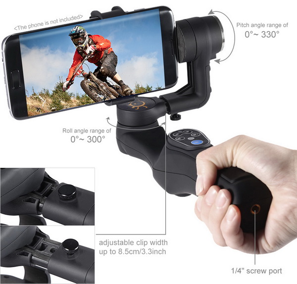 Lightweight ABS 2 Axis Handheld