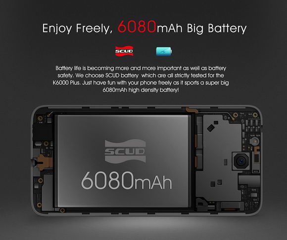 OUKITEL K6000 Plus