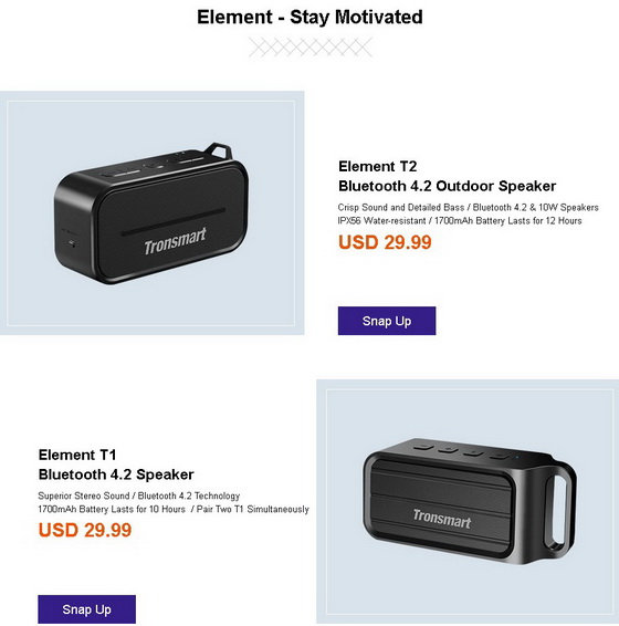 Tronsmart New Arrival