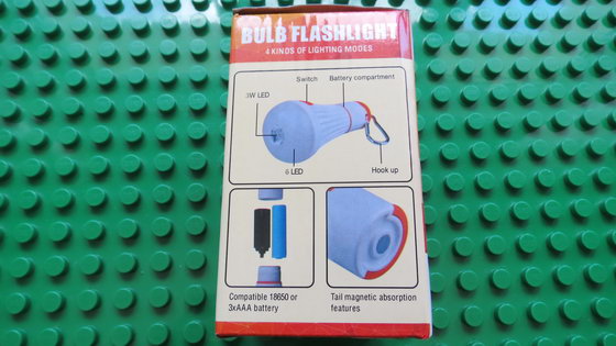Portable LED Bulb Flashlight