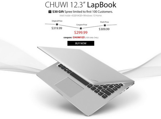 Chuwi 12.3'' Lapbook