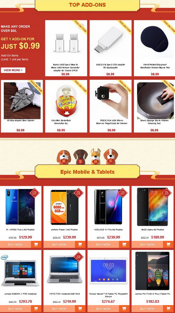 Chinese New Year Special Sale