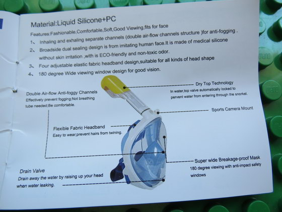 Full Face Snorkel Mask