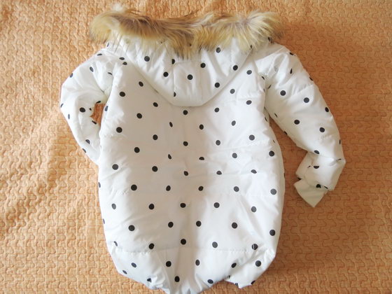 Girls Hooded Polka