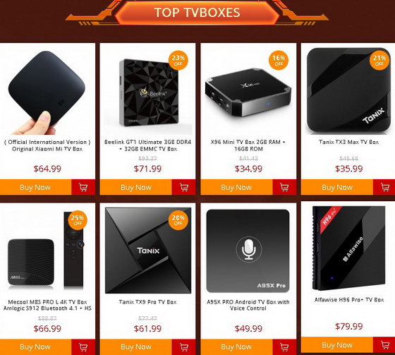 Android Smart TV Boxes