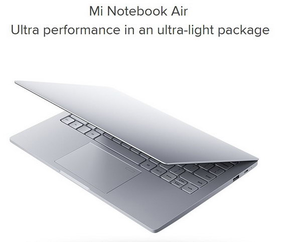 Xiaomi Mi Notebook Air