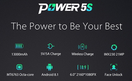 Ulefone Power 5S