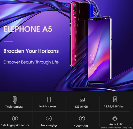 Elephone A5