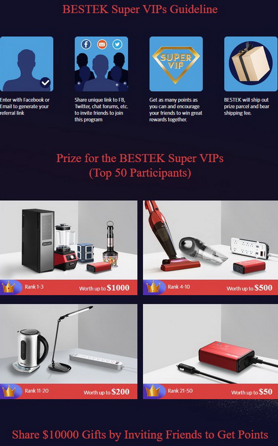 BESTEK Annual Super VIP