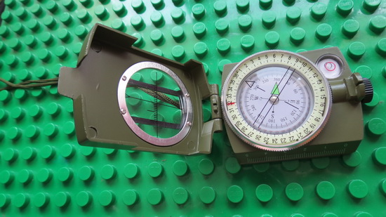 Military Lensatic Sighting Compass