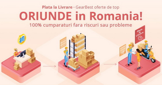 Gearbest ajunge in Romania