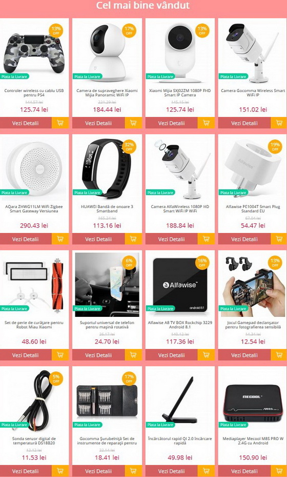Gearbest ajunge in Romania