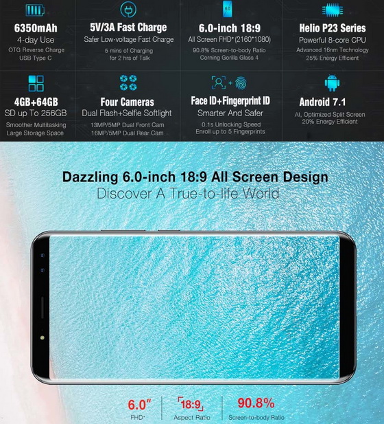 Ulefone Power 3S