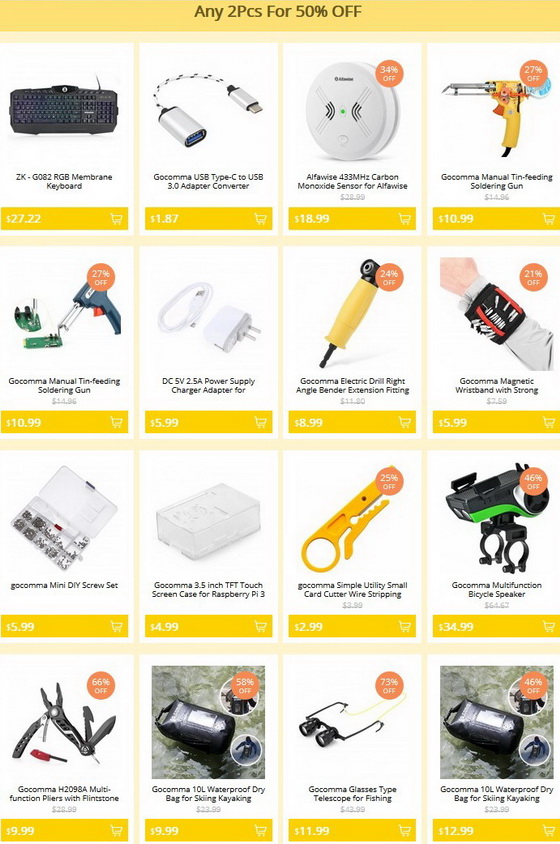 Half Price Flash Sale