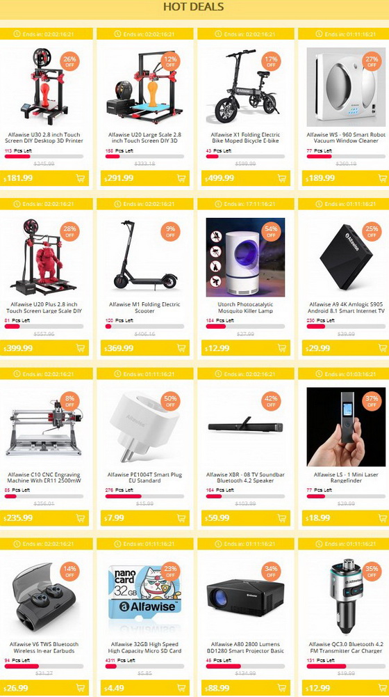 Half Price Flash Sale