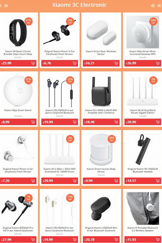 Xiaomi Spring Flash Sale