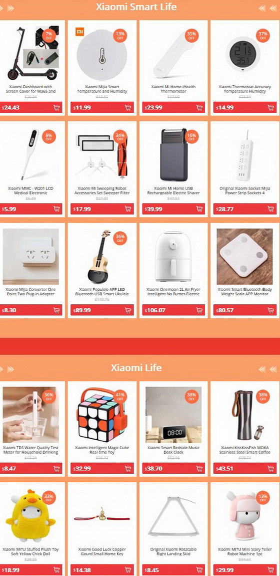 Xiaomi Spring Flash Sale