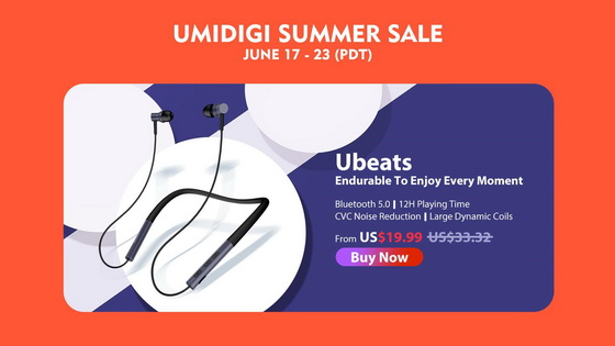 UMIDIGI Summer Sale