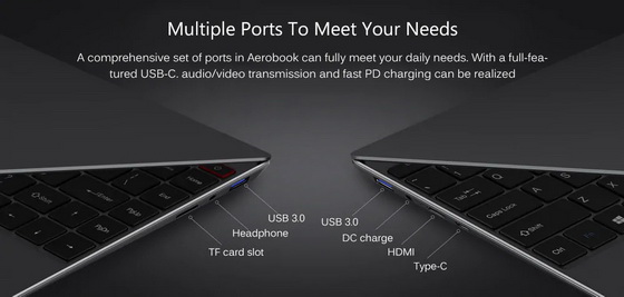 CHUWI AeroBook Laptop