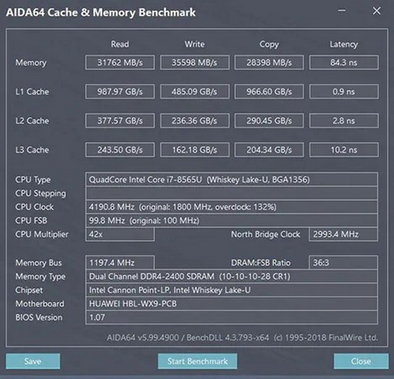 Huawei Honor MagicBook Pro
