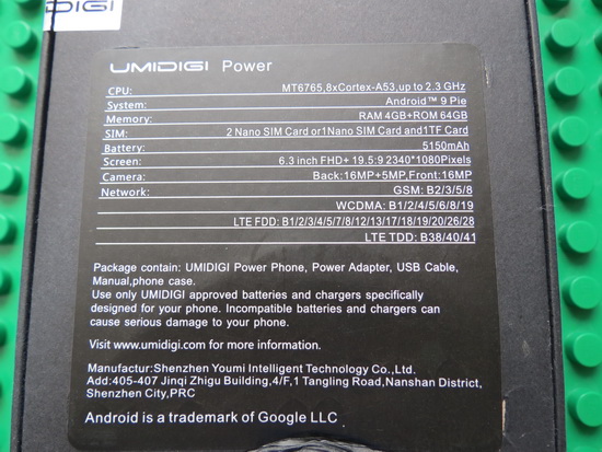 Umidigi Power