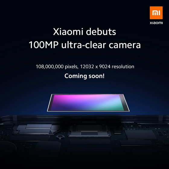 100MP camera sensor
