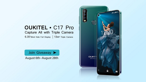 OUKITEL C17 Pro