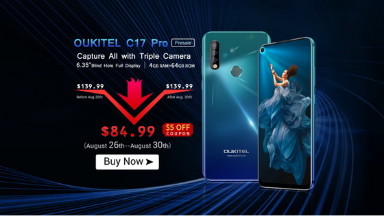 OUKITEL C17 Pro