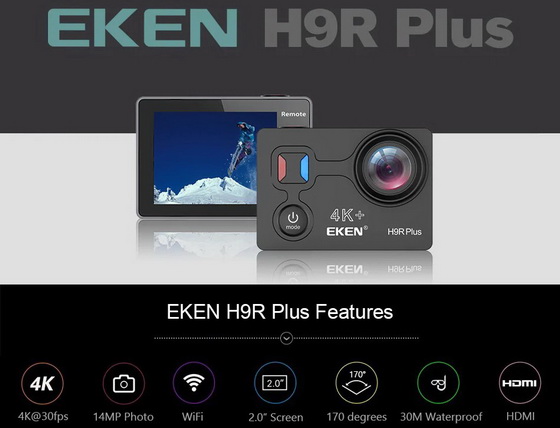 EKEN H9R Plus