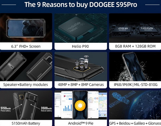 DOOGEE S95 Pro