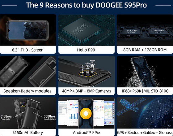 DOOGEE S95 Pro