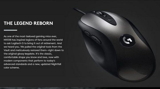 Logitech MX518