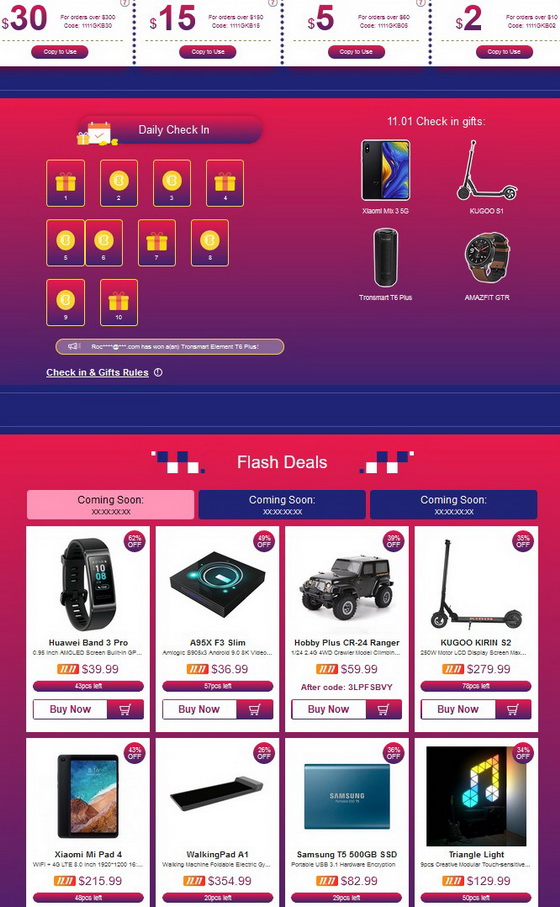 11.11 Shopping Festival 2019