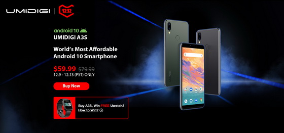 UMIDIGI A3S