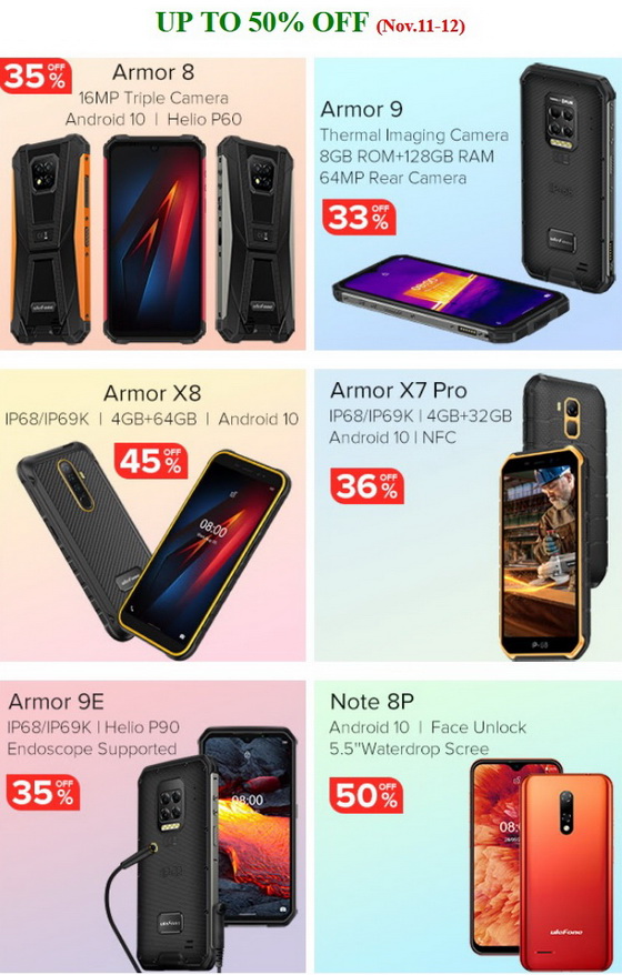 Ulefone Global Shopping Day