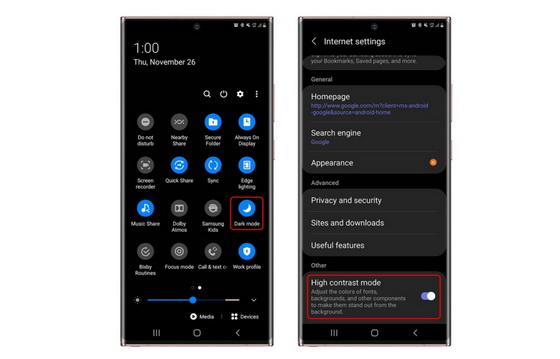 Samsung Internet 13.0