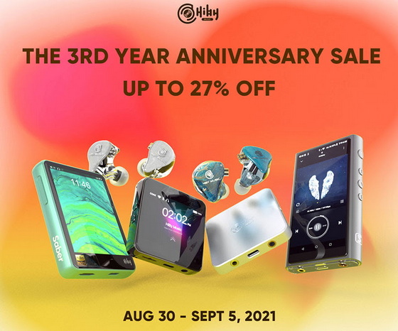 HiBy Anniversary Sale