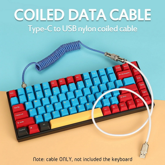 Coiled Data Cable