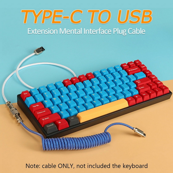 Coiled Data Cable