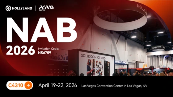 NAB 2026 Invitation from Hollyland